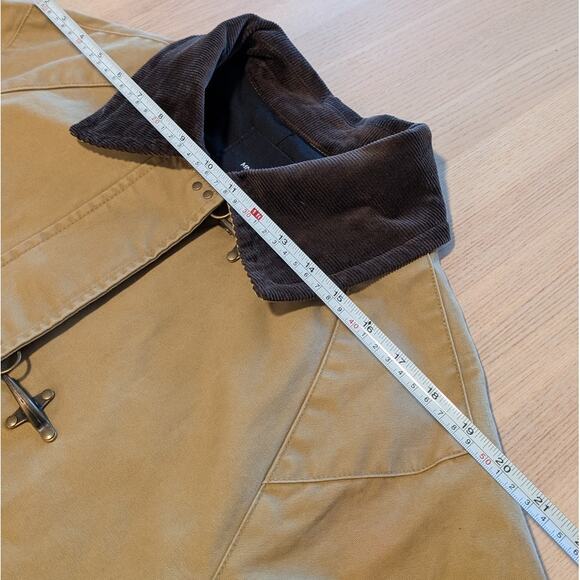 Mango MNG Fire Jacket Womens S Brown Pockets Parka Coat Long Sleeve Cotton - Picture 5 of 10